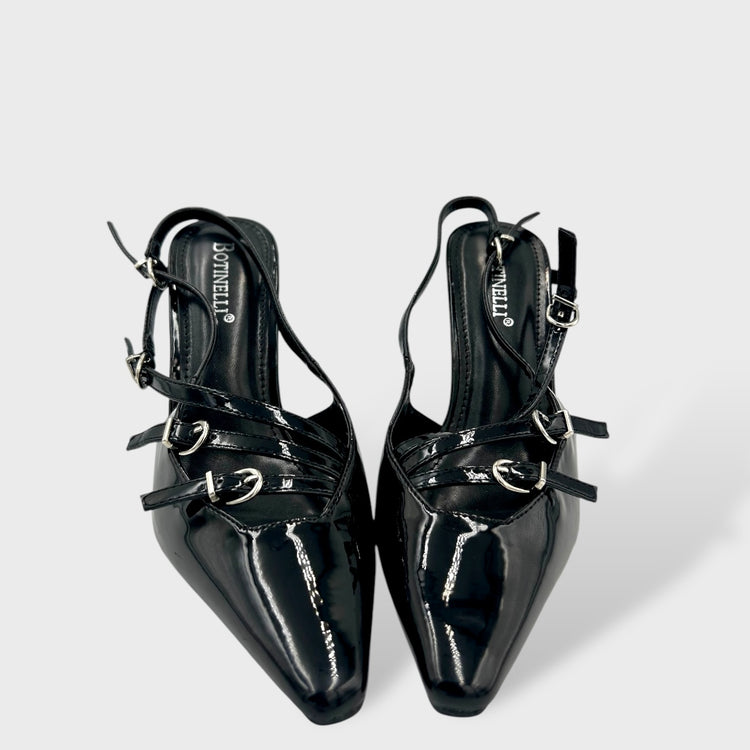 PANTOFI ROUGE NEGRI