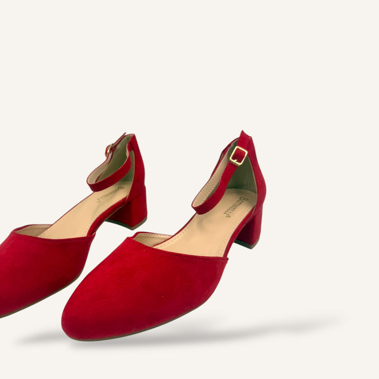 PANTOFI LILA ROSI