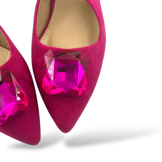 PANTOFI EMERALD FUCHSIA