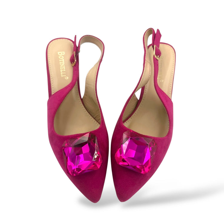 PANTOFI EMERALD FUCHSIA