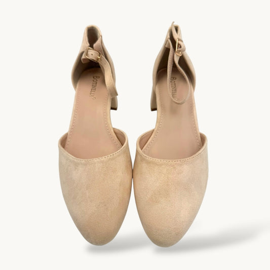 PANTOFI LILA BEJ