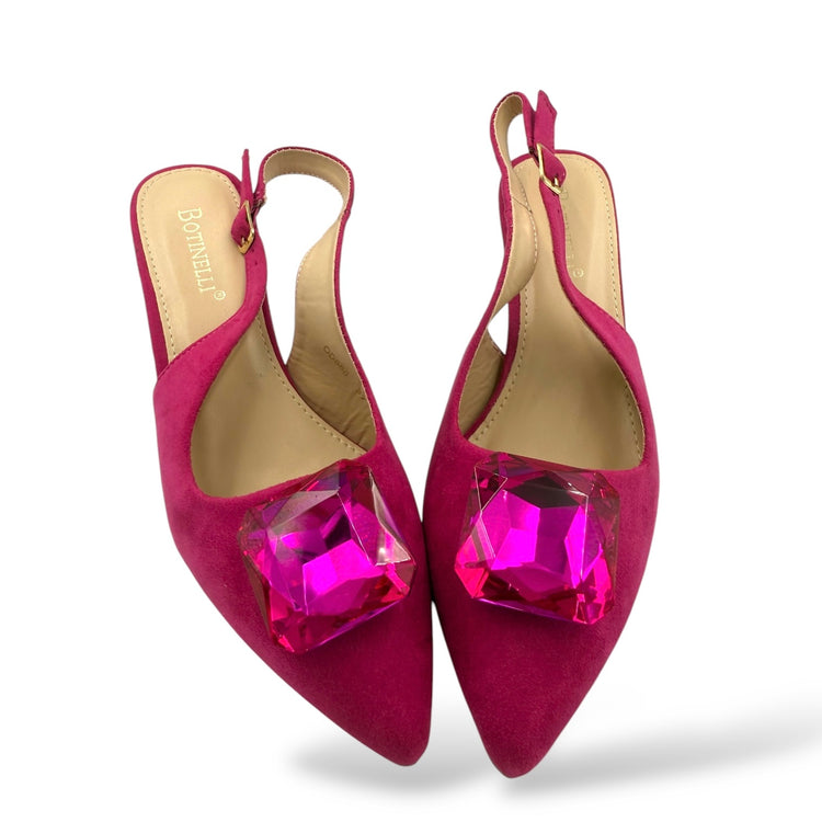 PANTOFI EMERALD FUCHSIA