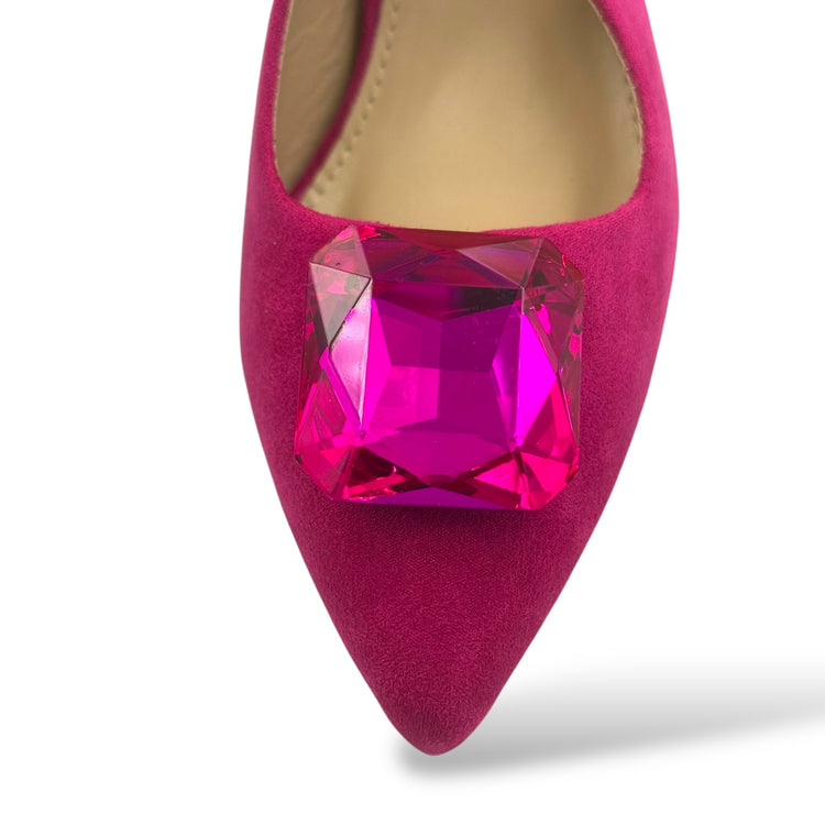 PANTOFI EMERALD FUCHSIA