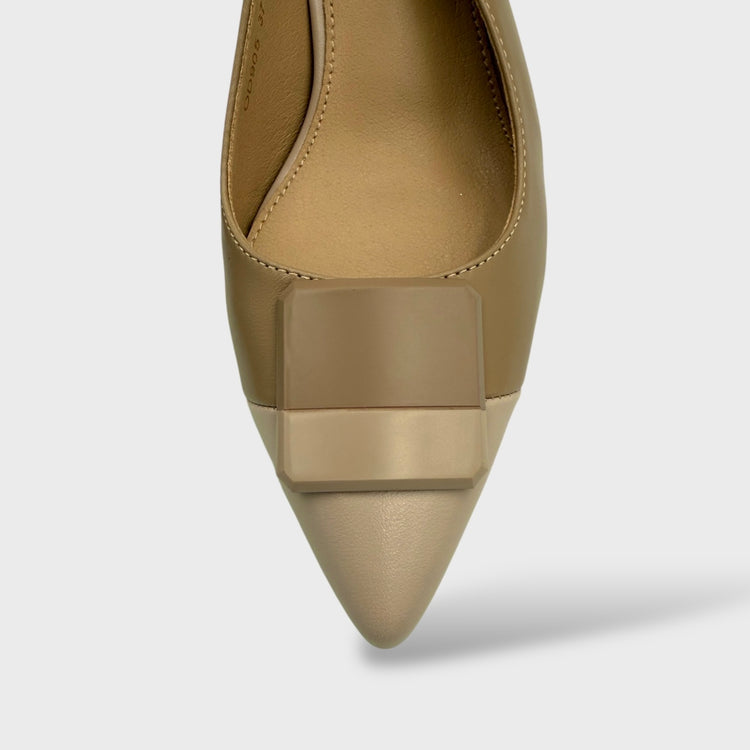 PANTOFI LULU KHAKI