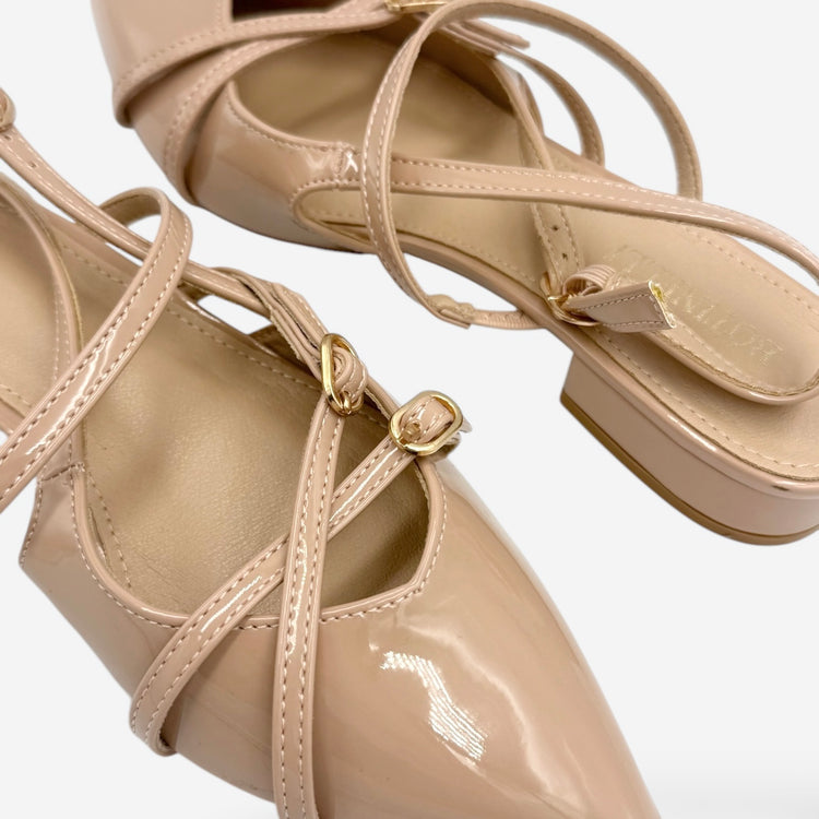 PANTOFI VINOL NUDE