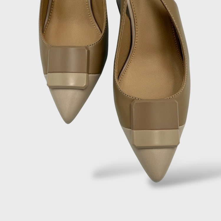 PANTOFI LULU KHAKI