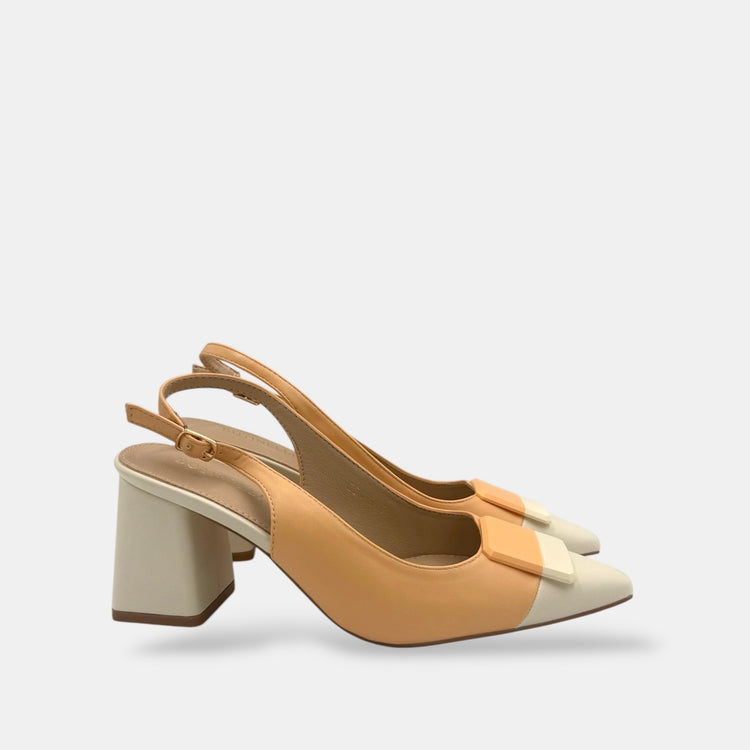 PANTOFI LULU PORTOCALI