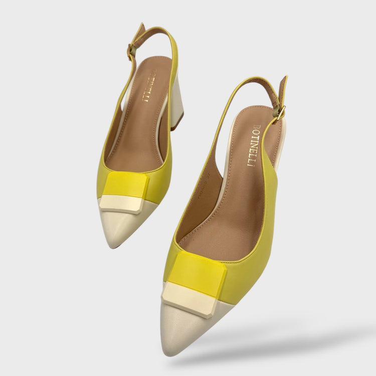 PANTOFI LULU GALBENI