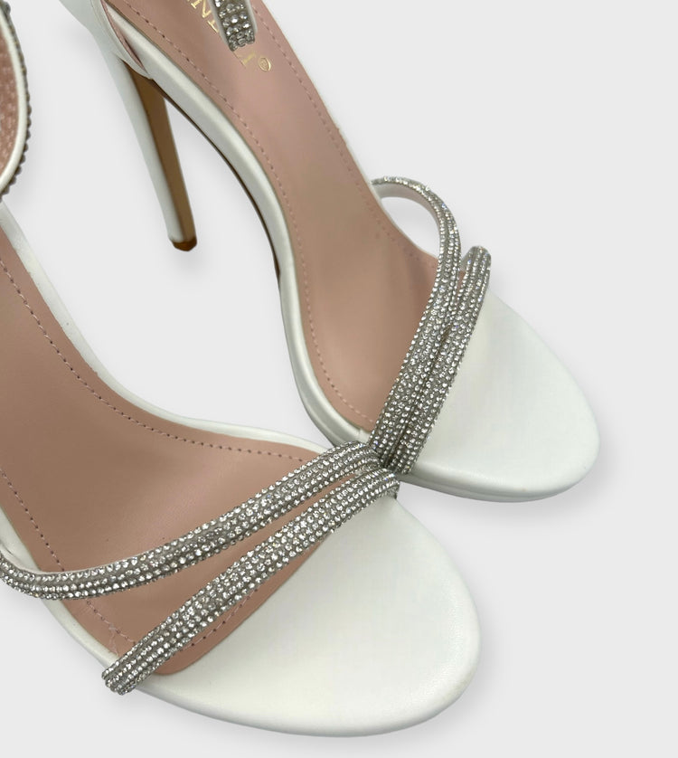 SANDALE CU TOC COLIYN ALBI