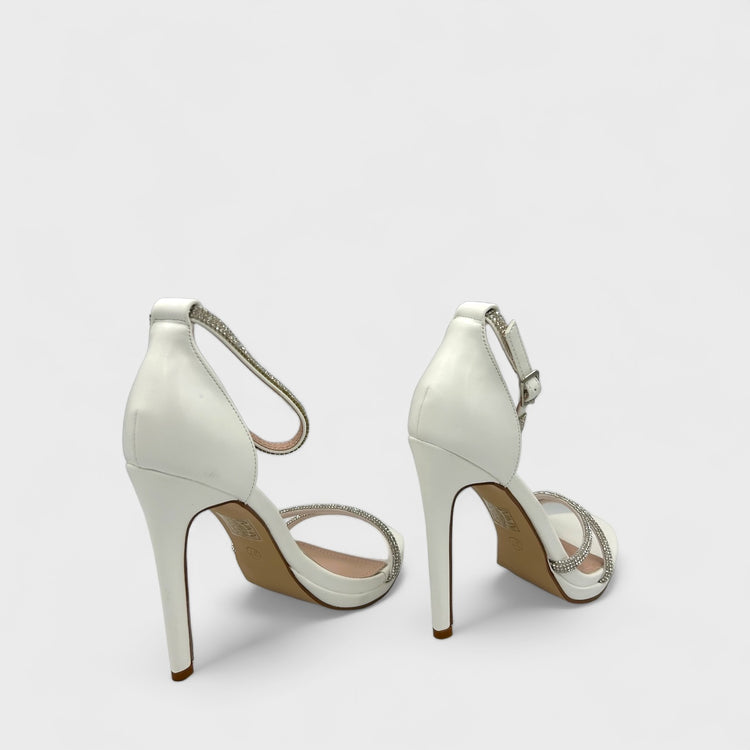 SANDALE CU TOC COLIYN ALBI