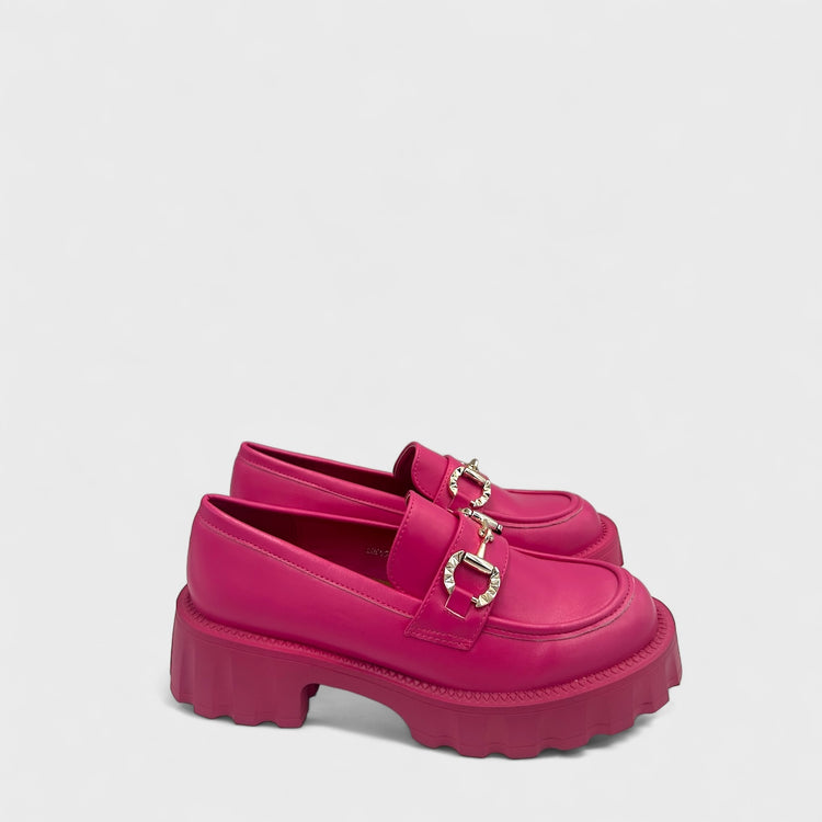 PANTOFI LOAFERS SAIL FUCHSIA