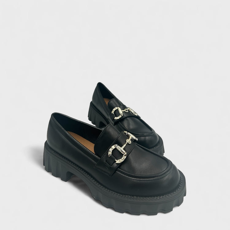 PANTOFI LOAFERS SAIL NEGRI
