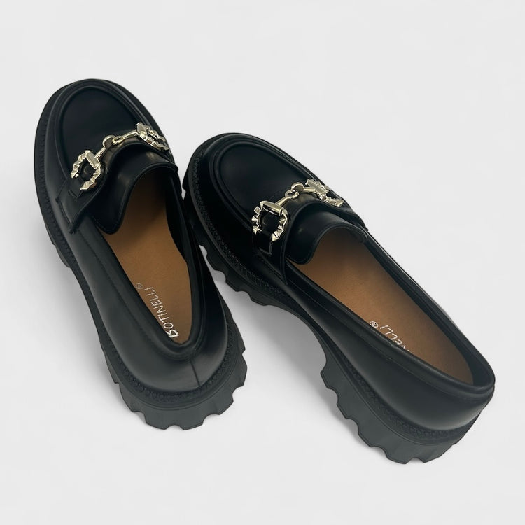 PANTOFI LOAFERS SAIL NEGRI