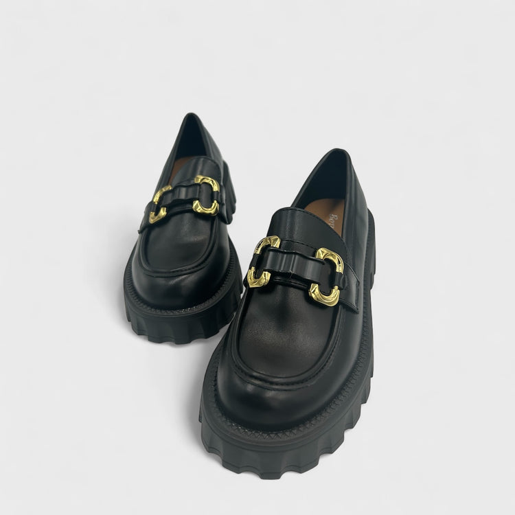 PANTOFI LOAFERS LILLY NEGRI