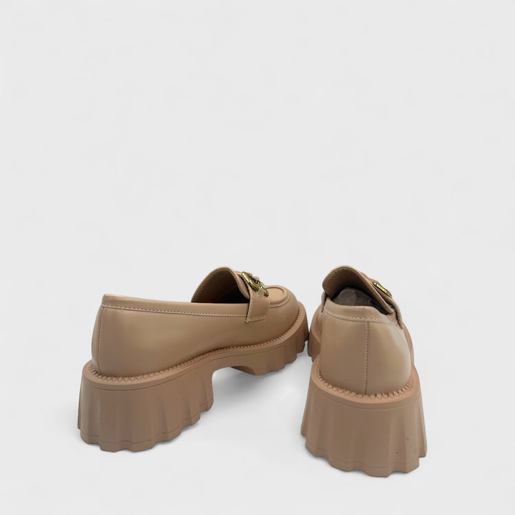 PANTOFI LOAFERS LILLY NUDE
