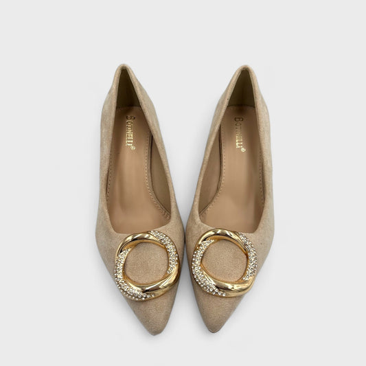 PANTOFI APRIL BEJ