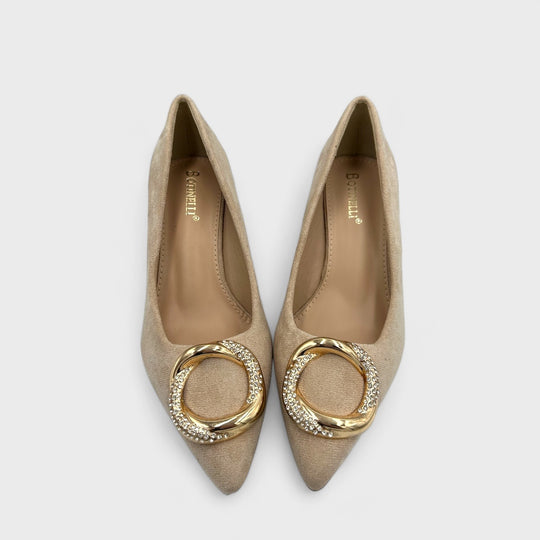 PANTOFI APRIL BEJ
