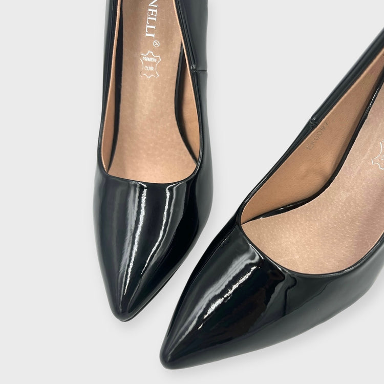 PANTOFI LUCOSI NEGRI