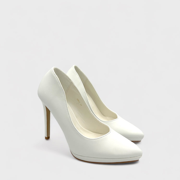 PANTOFI NINA ALBI