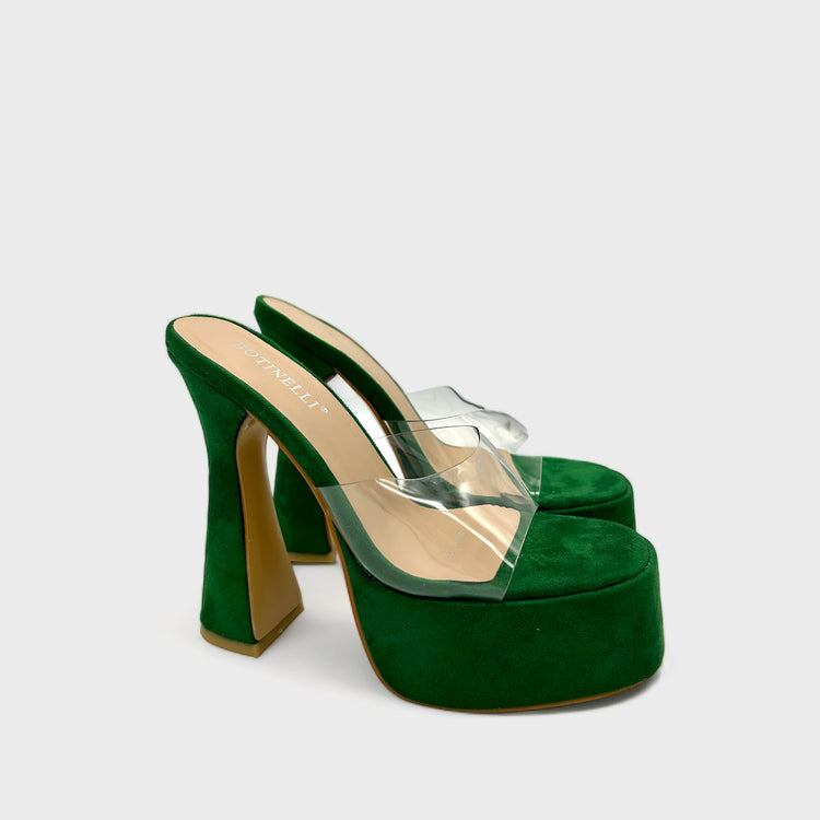 SANDALE VELVET VERZI