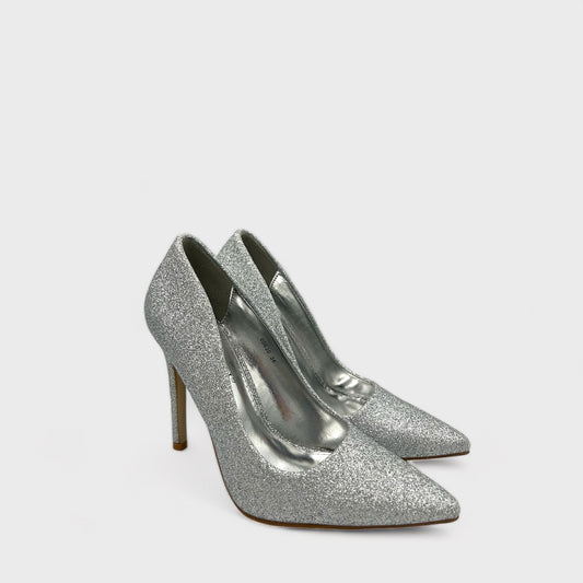 PANTOFI AMELIA ARGINTII
