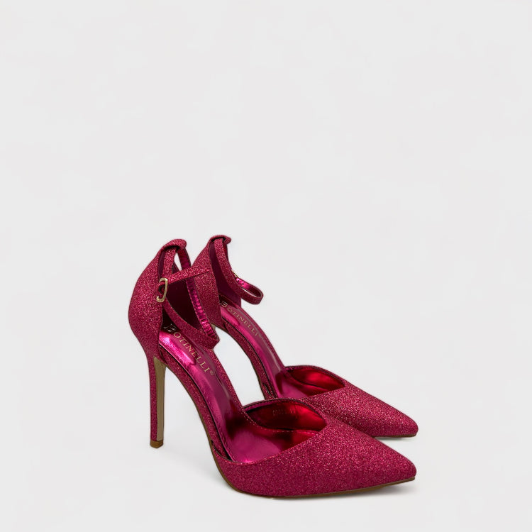 PANTOFI CU TOC JESSI FUCHSIA