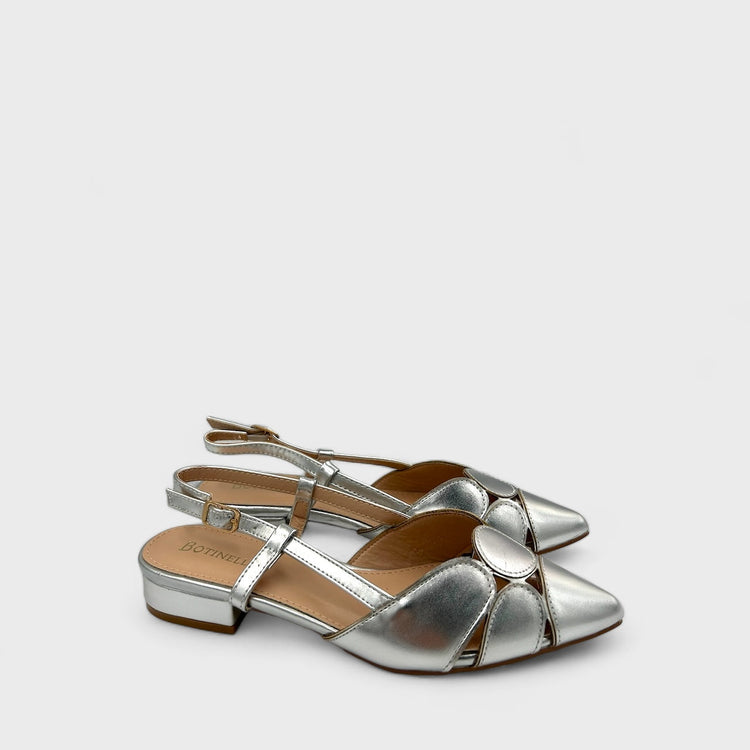 PANTOFI SHAPED ARGINTII