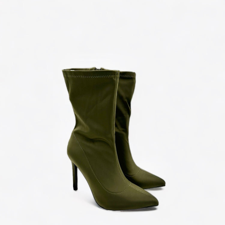BOTINE CU STIL KHAKI