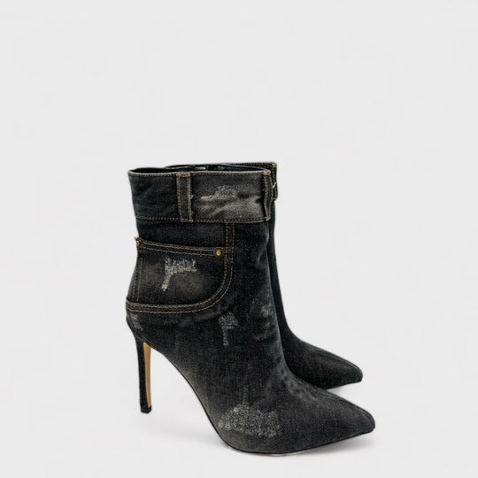 BOTINE JEANS NEGRI