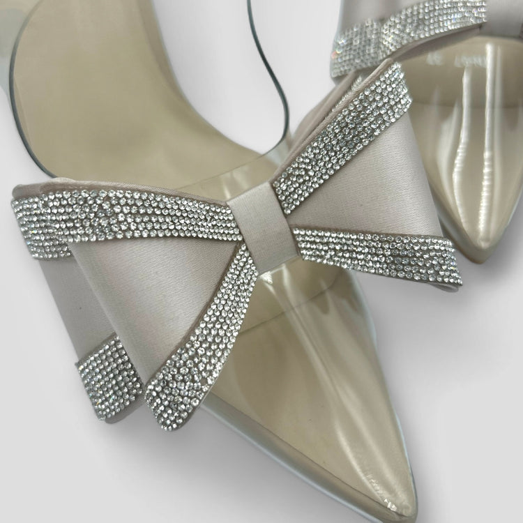 PANTOFI CU TOC SAMANTHA BEJ