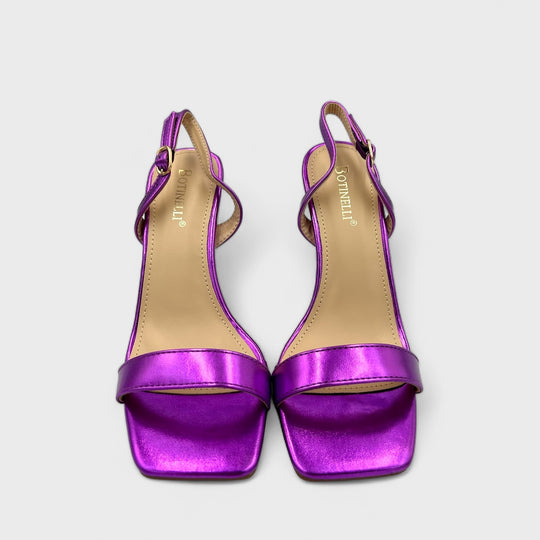 SANDALE CU TOC SLEEK MOV
