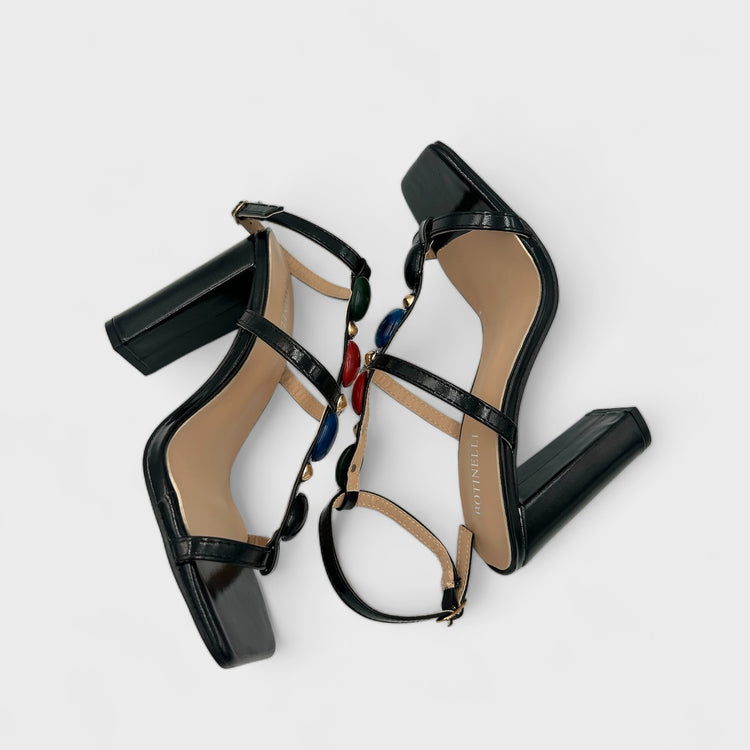 SANDALE CU TOC JENNIFER NEGRI