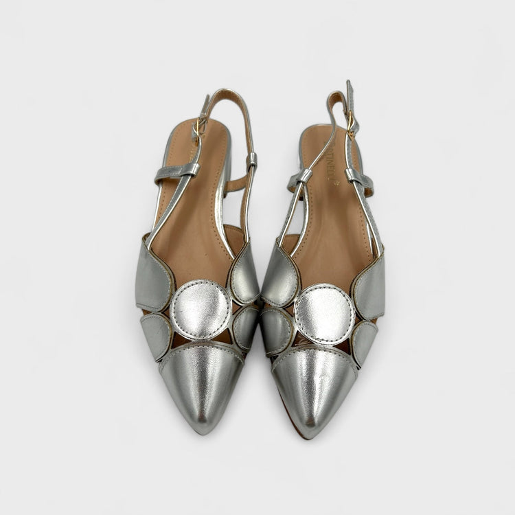 PANTOFI SHAPED ARGINTII