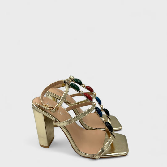 SANDALE CU TOC JENNIFER AURII