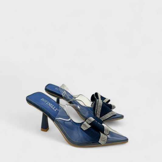 PANTOFI CU TOC SAMANTHA ALBASTRI