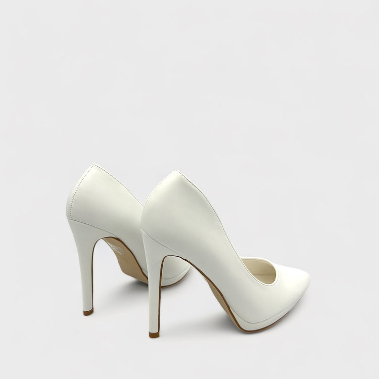 PANTOFI NINA ALBI