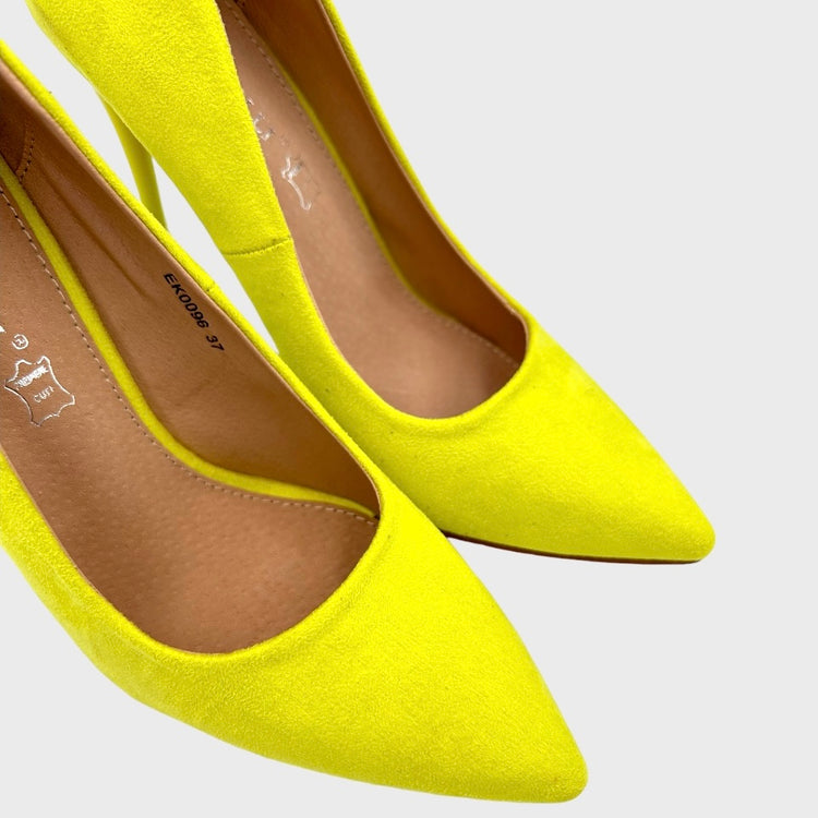 PANTOFI NYLA GALBENI