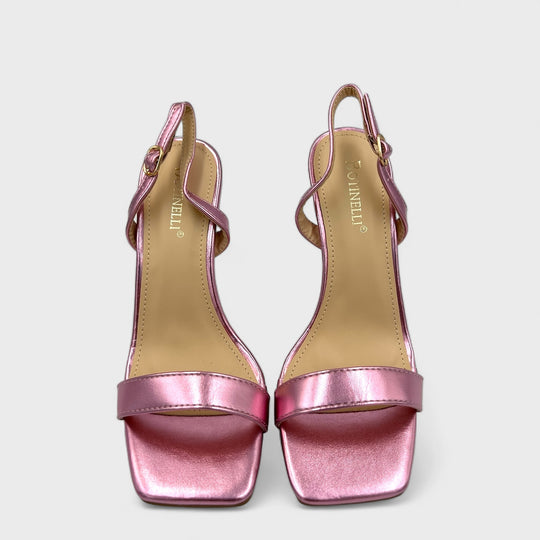 SANDALE CU TOC SLEEK MOV