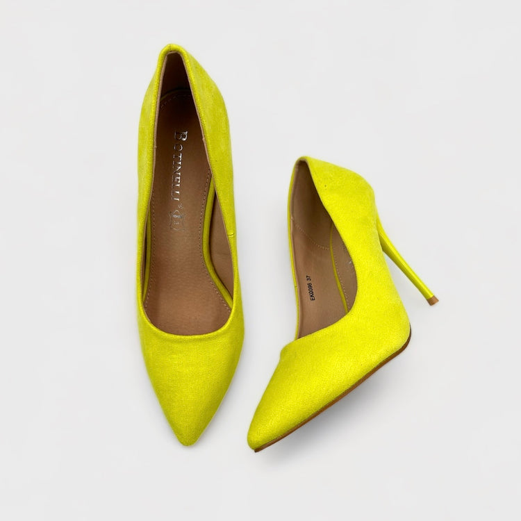PANTOFI NYLA GALBENI