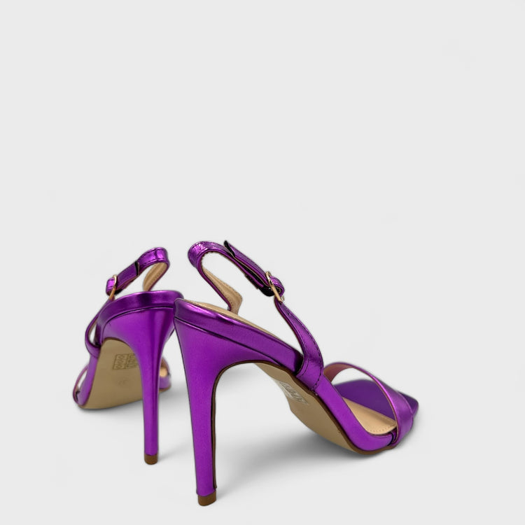 SANDALE CU TOC SLEEK MOV