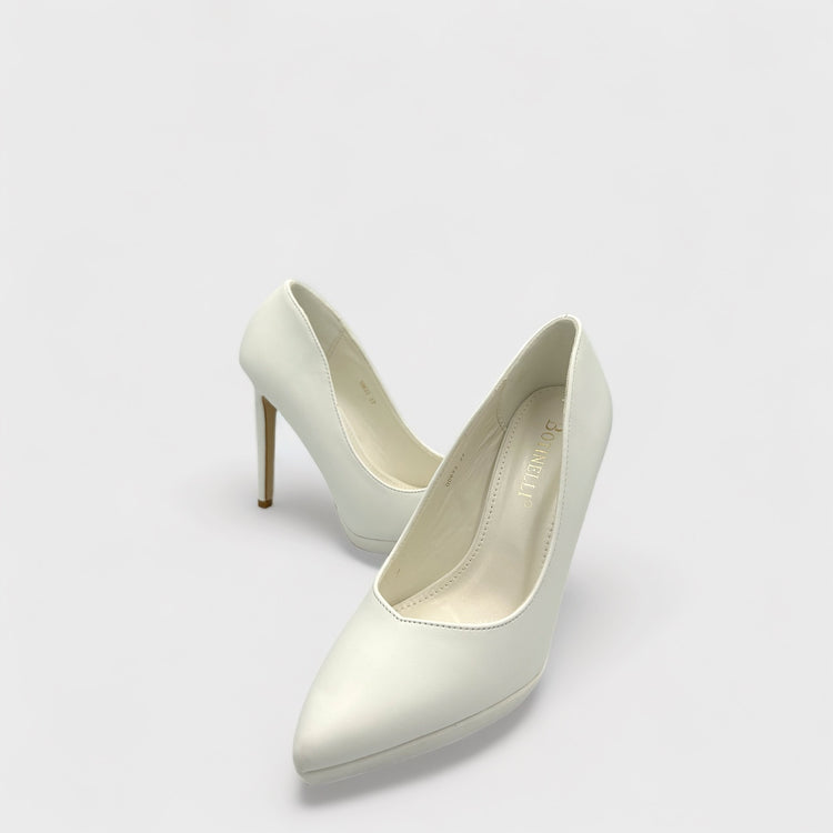PANTOFI NINA ALBI