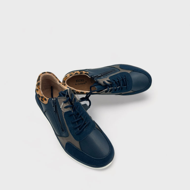 SNEAKERS LEO NAVY