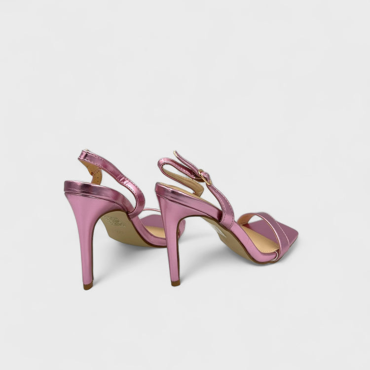 SANDALE CU TOC SLEEK MOV