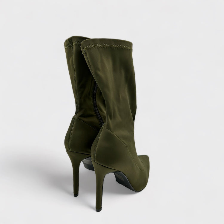 BOTINE CU STIL KHAKI