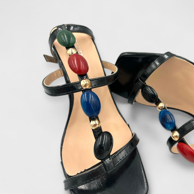 SANDALE CU TOC JENNIFER NEGRI