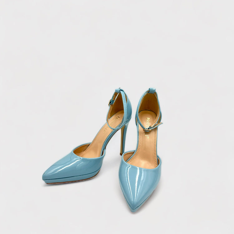 PANTOFI DOLL ALBASTRI