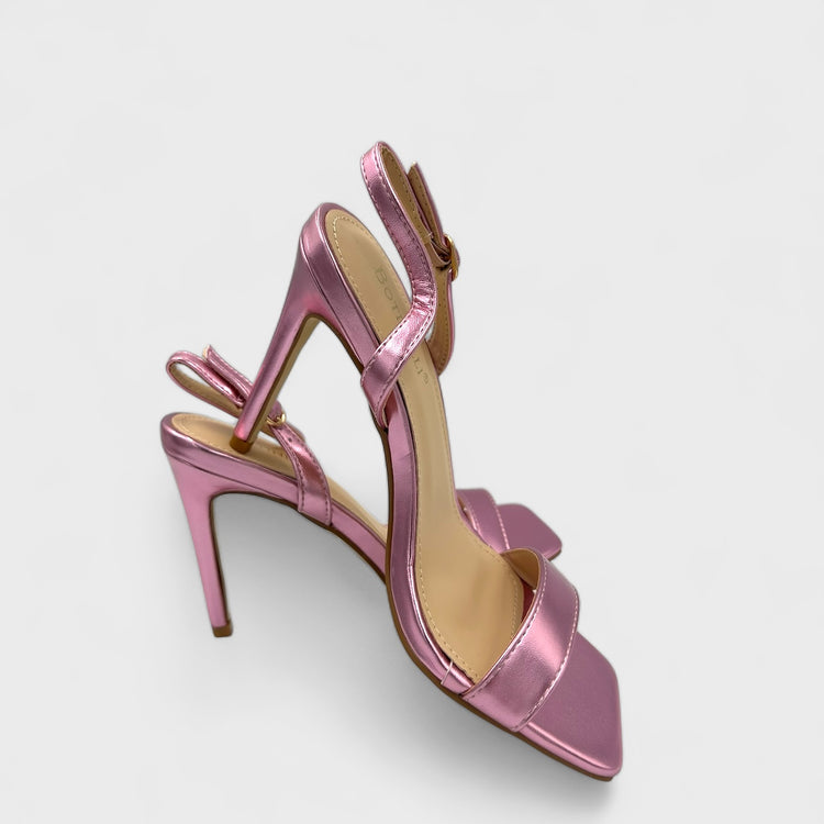 SANDALE CU TOC SLEEK MOV