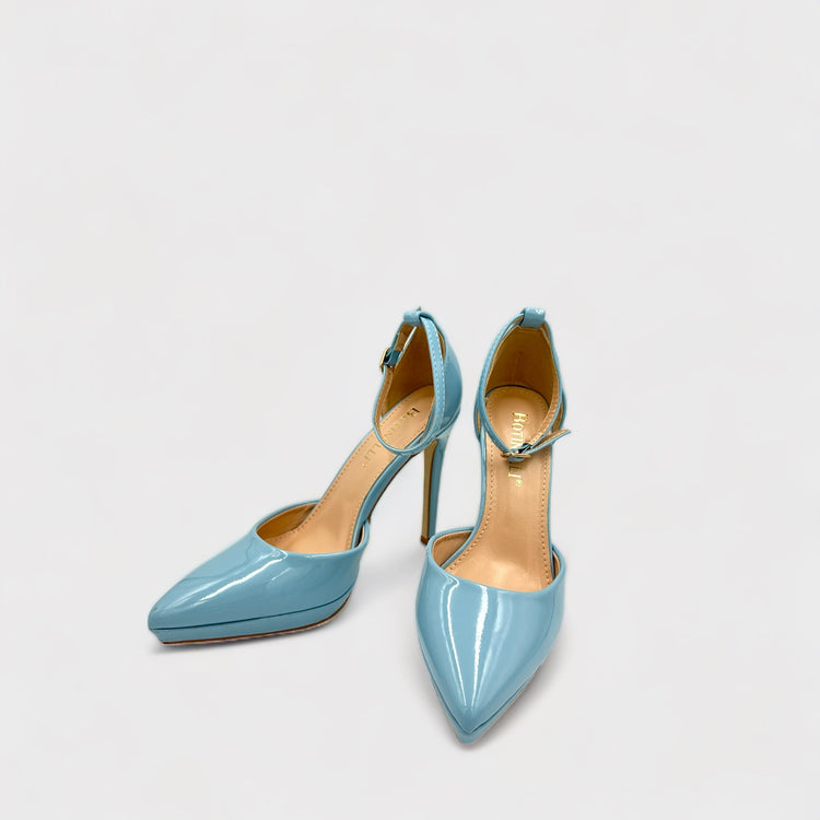 PANTOFI DOLL ALBASTRI