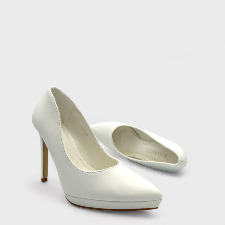 PANTOFI NINA ALBI
