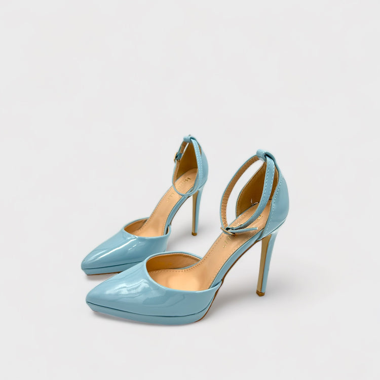 PANTOFI DOLL ALBASTRI